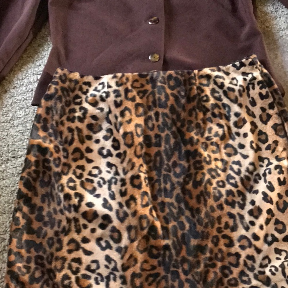 New Misses Leopard Set size 11